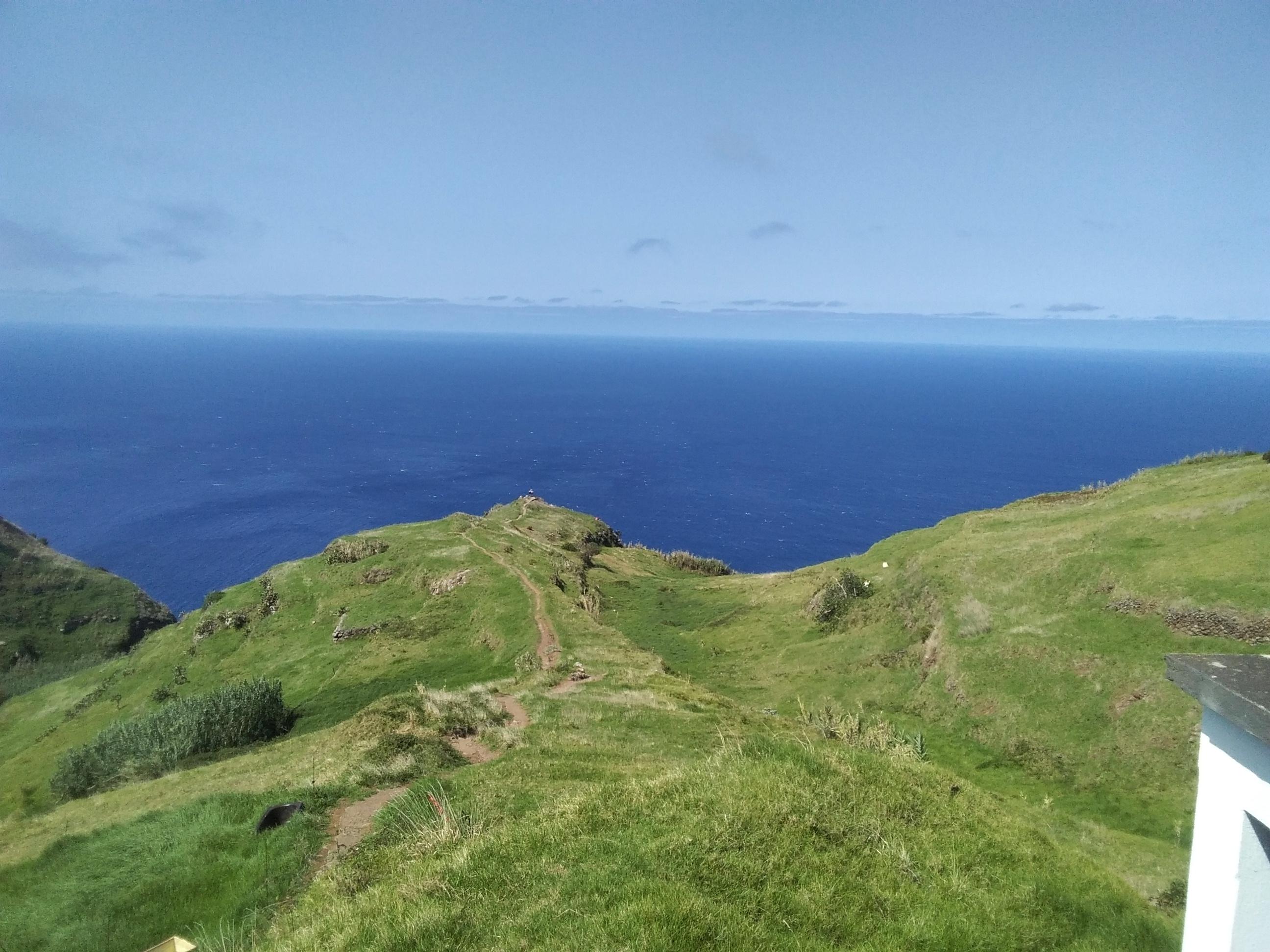 Sea view 180° from chapel. 