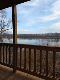 Before the snows- nothing beats a good view on a wood porch with a nearly unnaturally peaceful quiet.