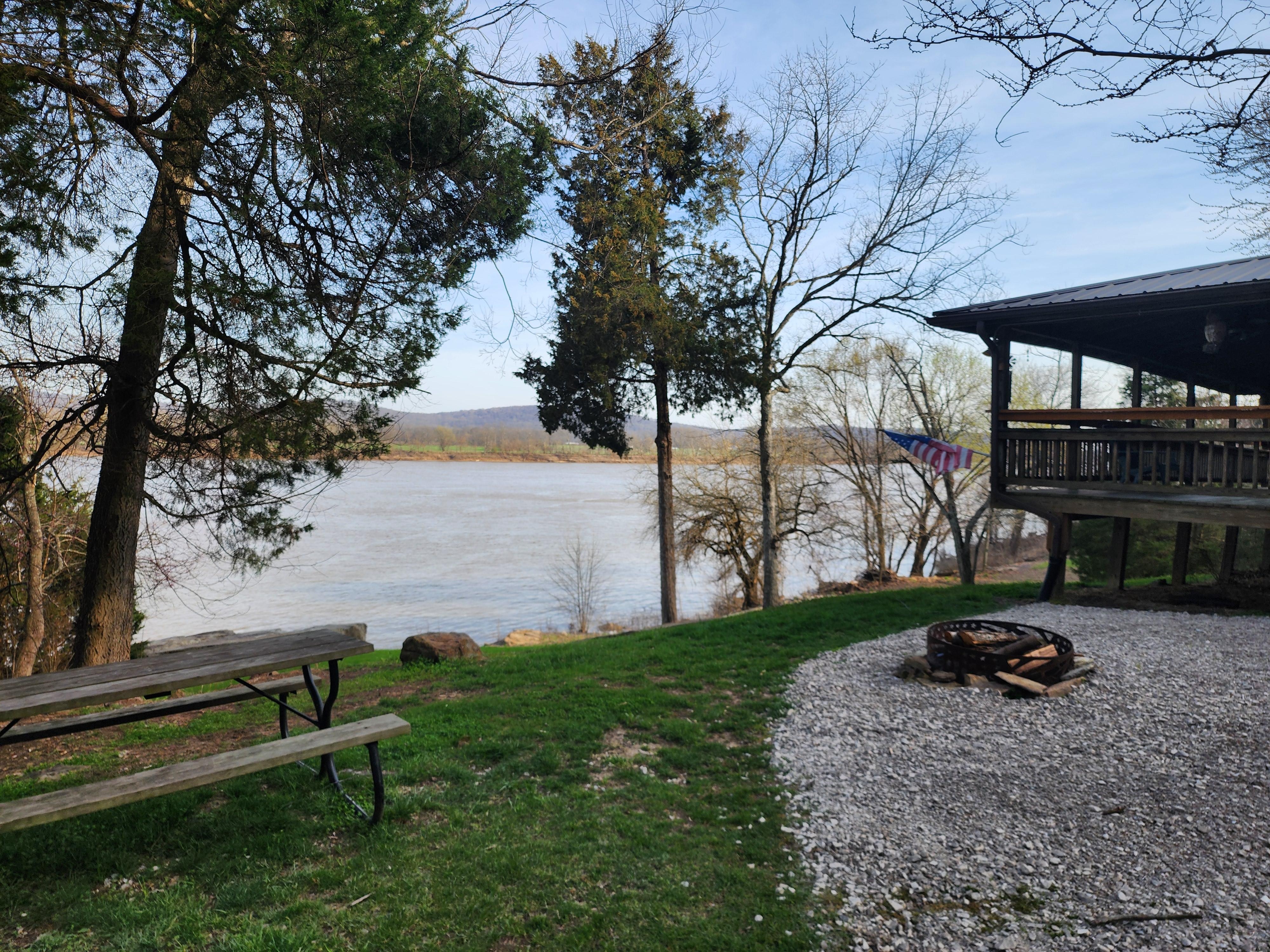 View from the driveway