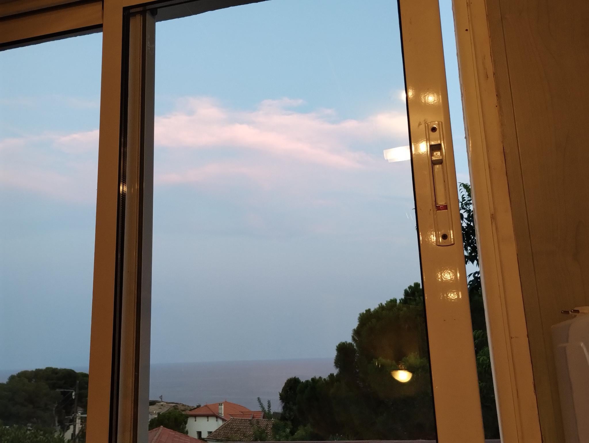 Blick aus dem Küchenfenster