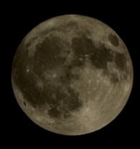 Incredible Galveston full moon photo capture opportunities.