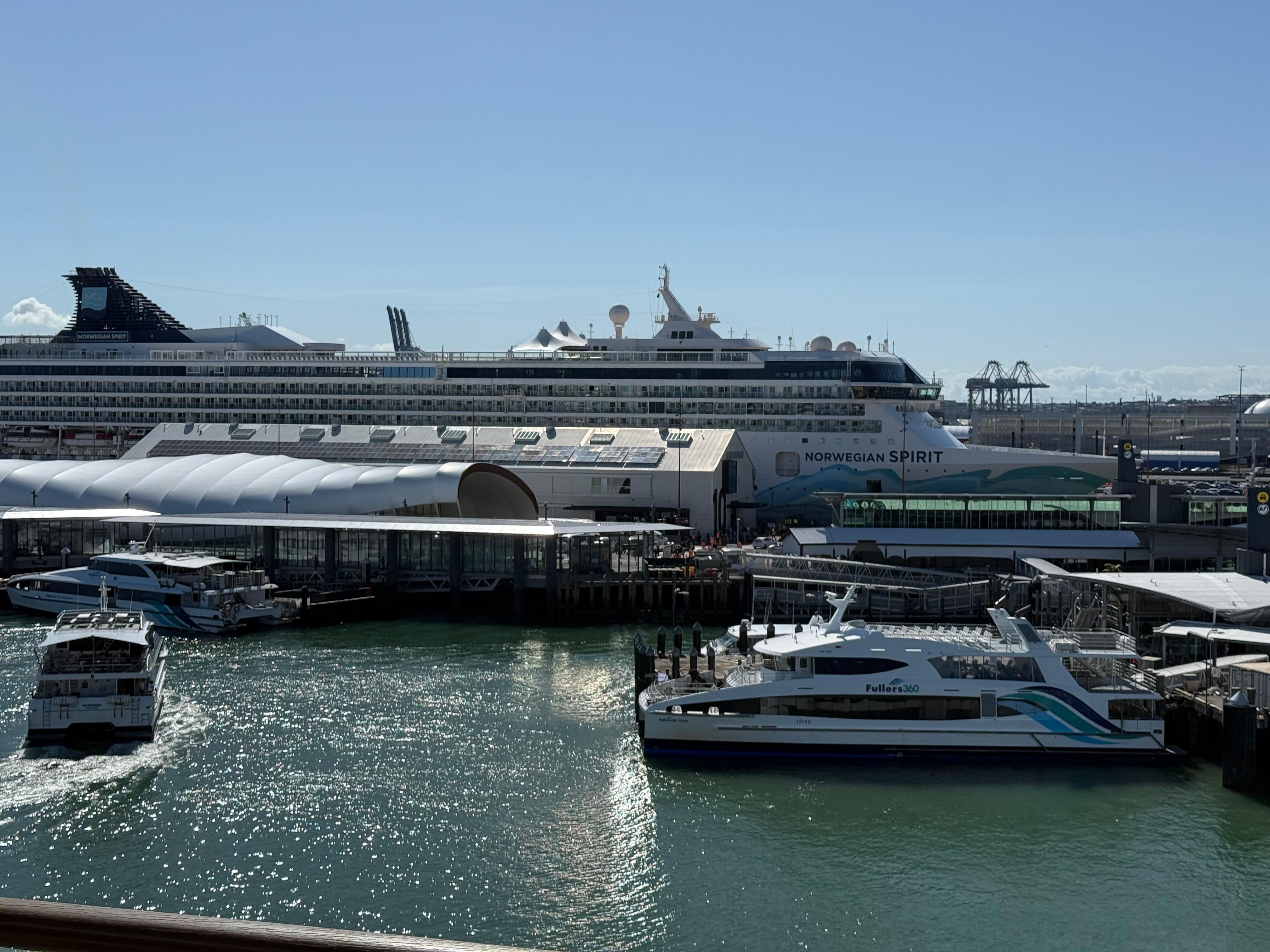 If you are coming on a cruise it’s a close walk to the unit. 