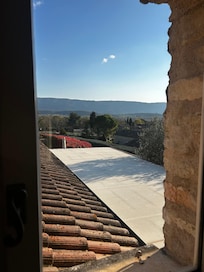 View from upstairs bedroom