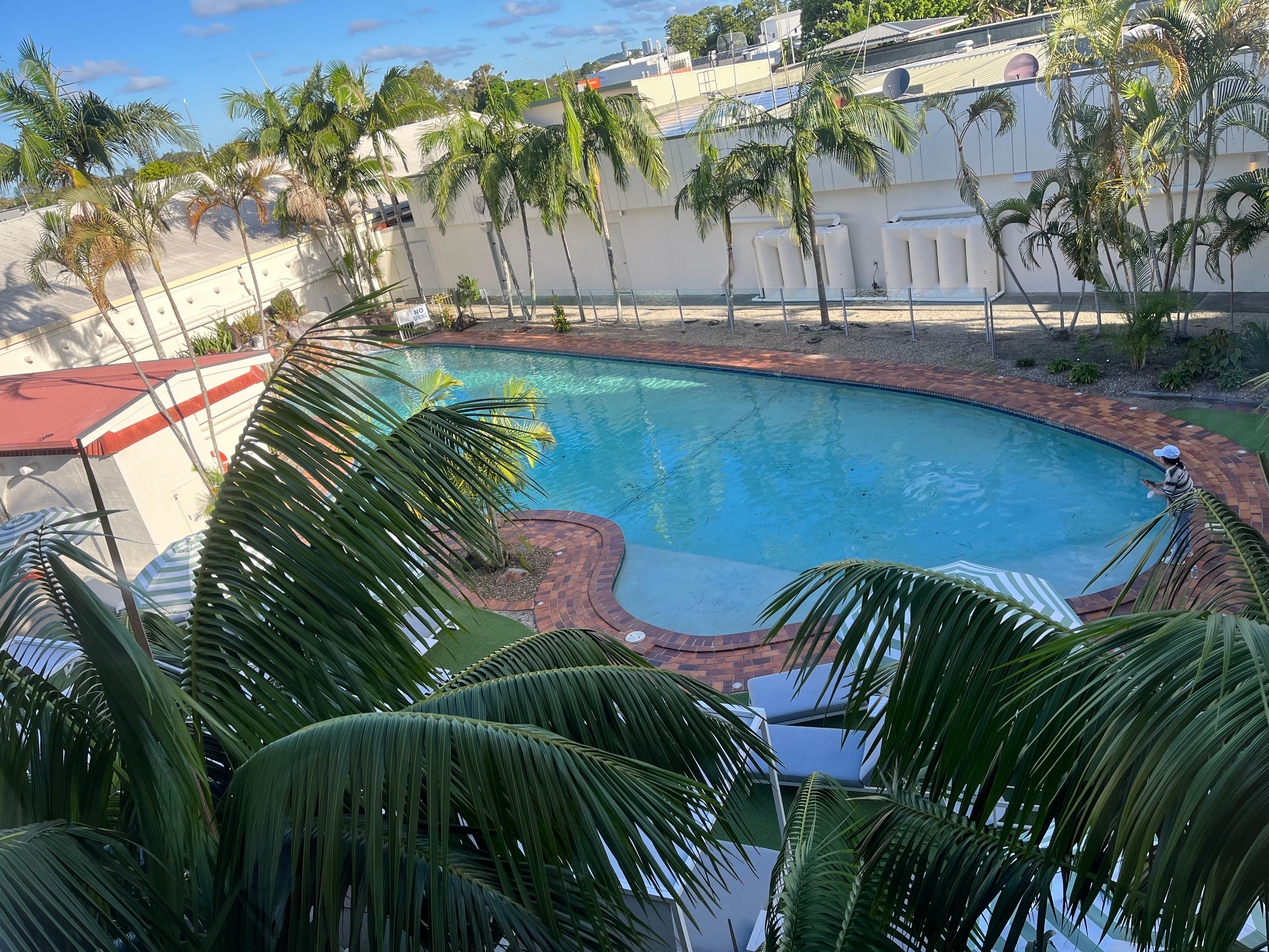  Pool view as asked 👌 . 