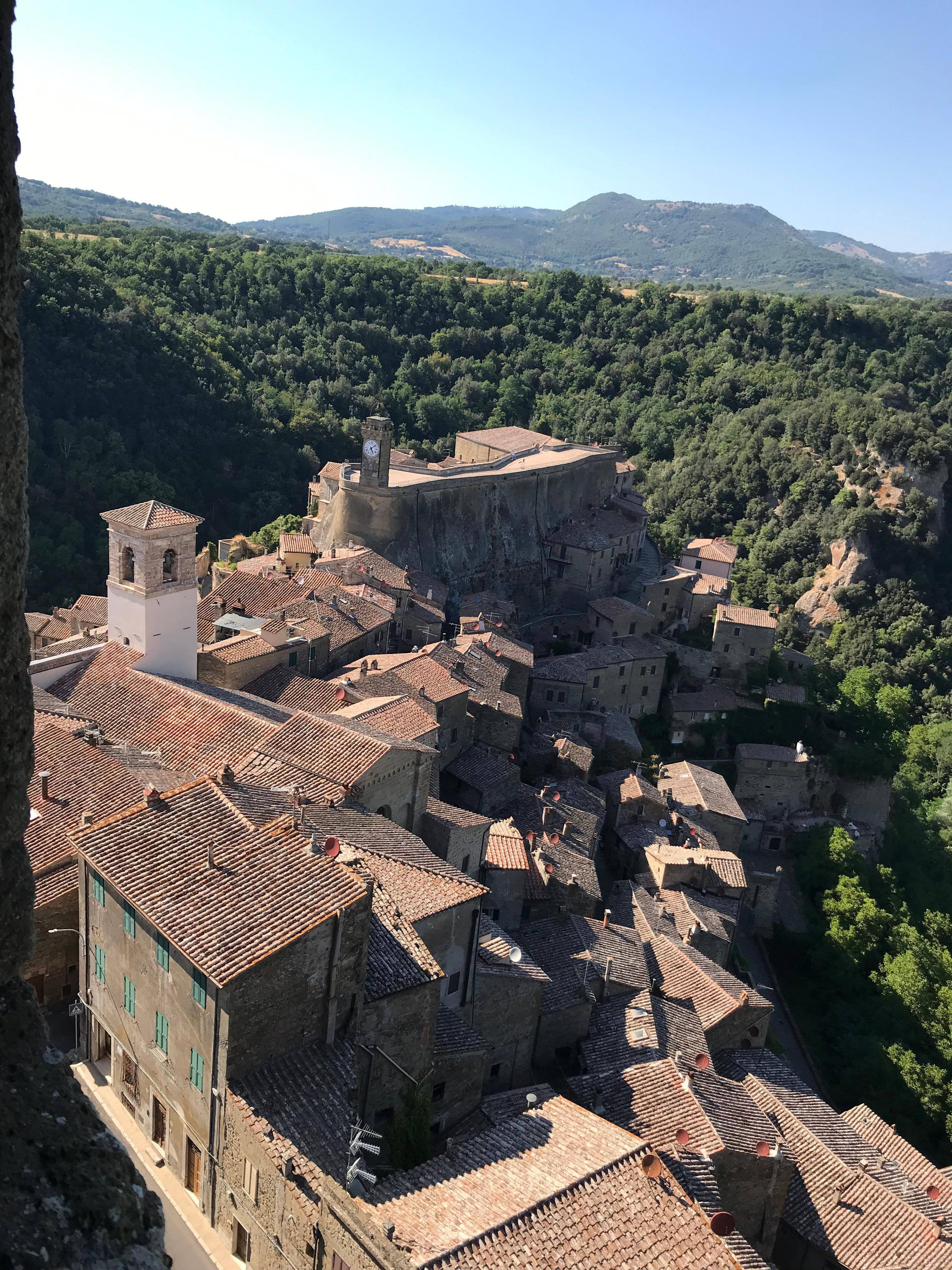 SORANO dalla finestra della nostra camera