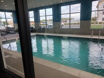 Very clean handicap accessible pool.