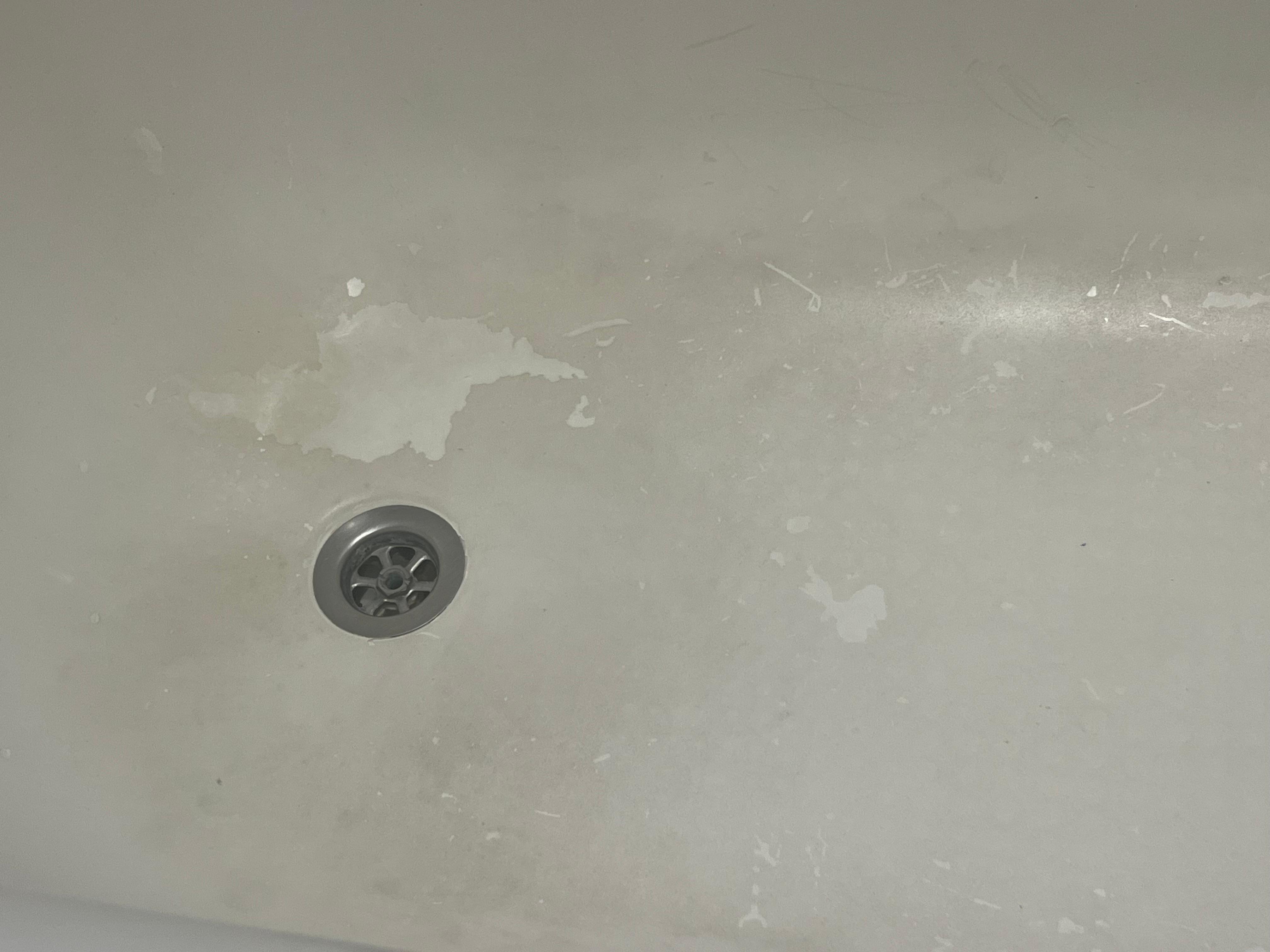 Tub floor grey