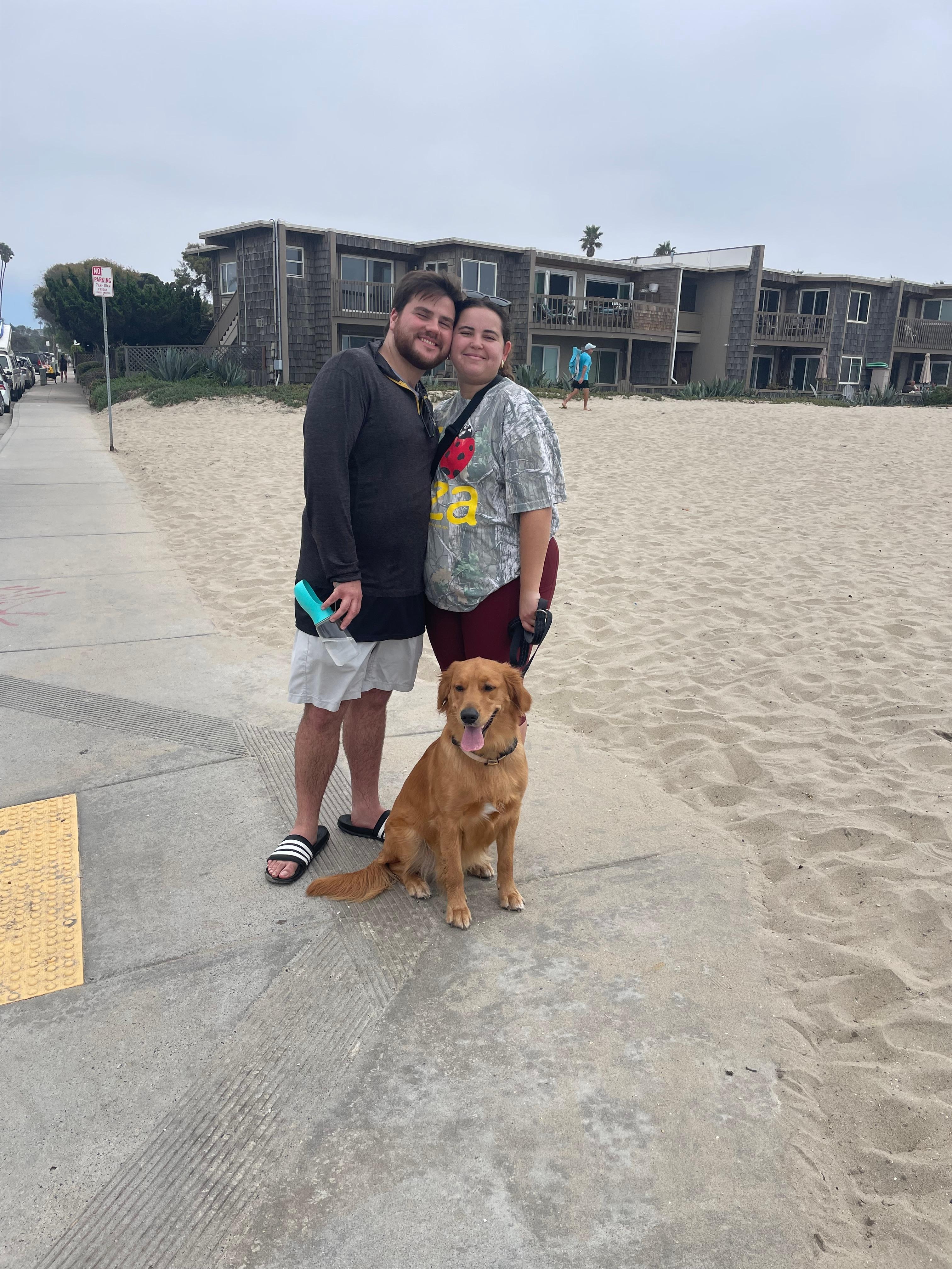Photo op on the beach 