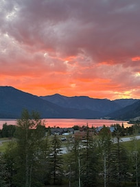 Sunsets from the porch, amazing!!