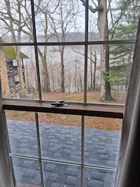 Back yard looking toward the Allegheny River