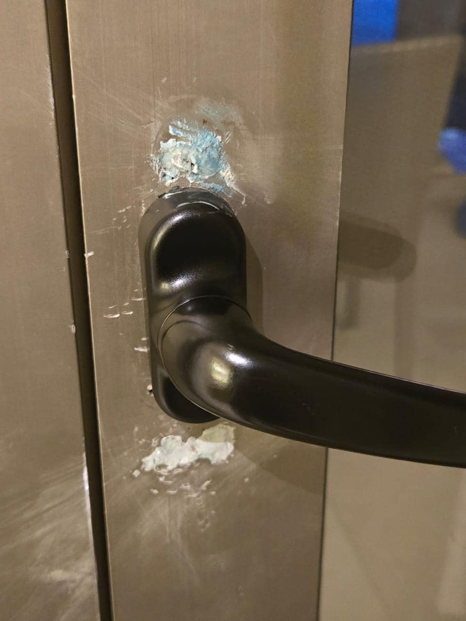 Damaged door