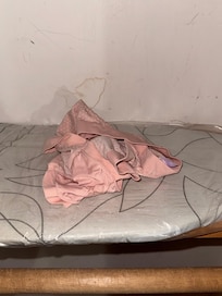 Someoneâs dirty underwear left in the closet.