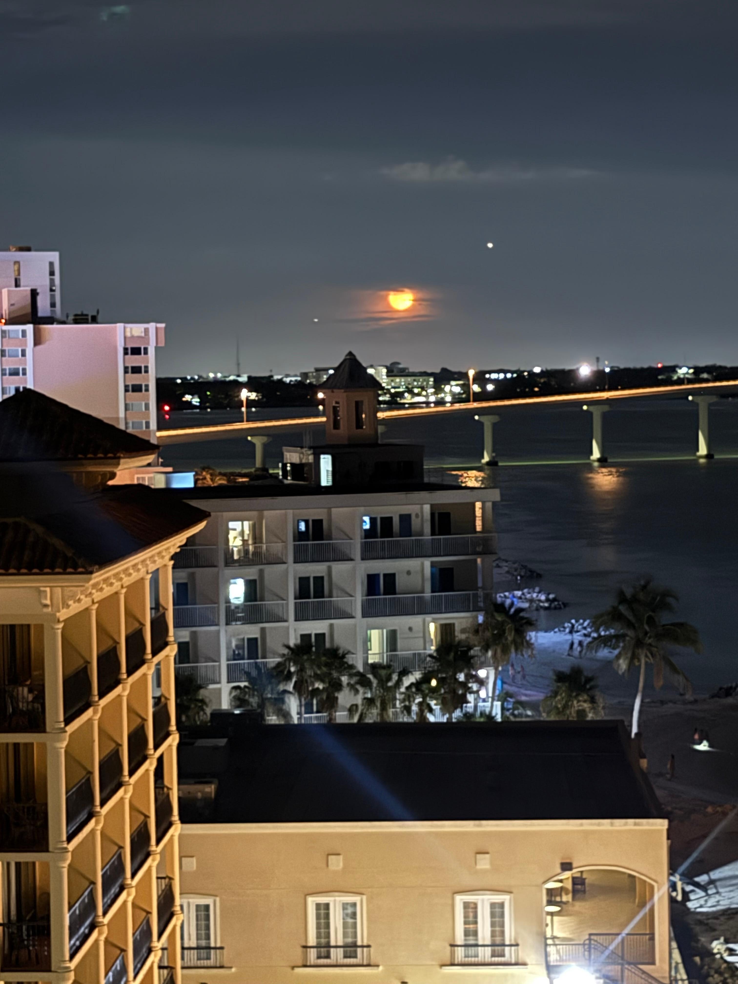 View from our room. 