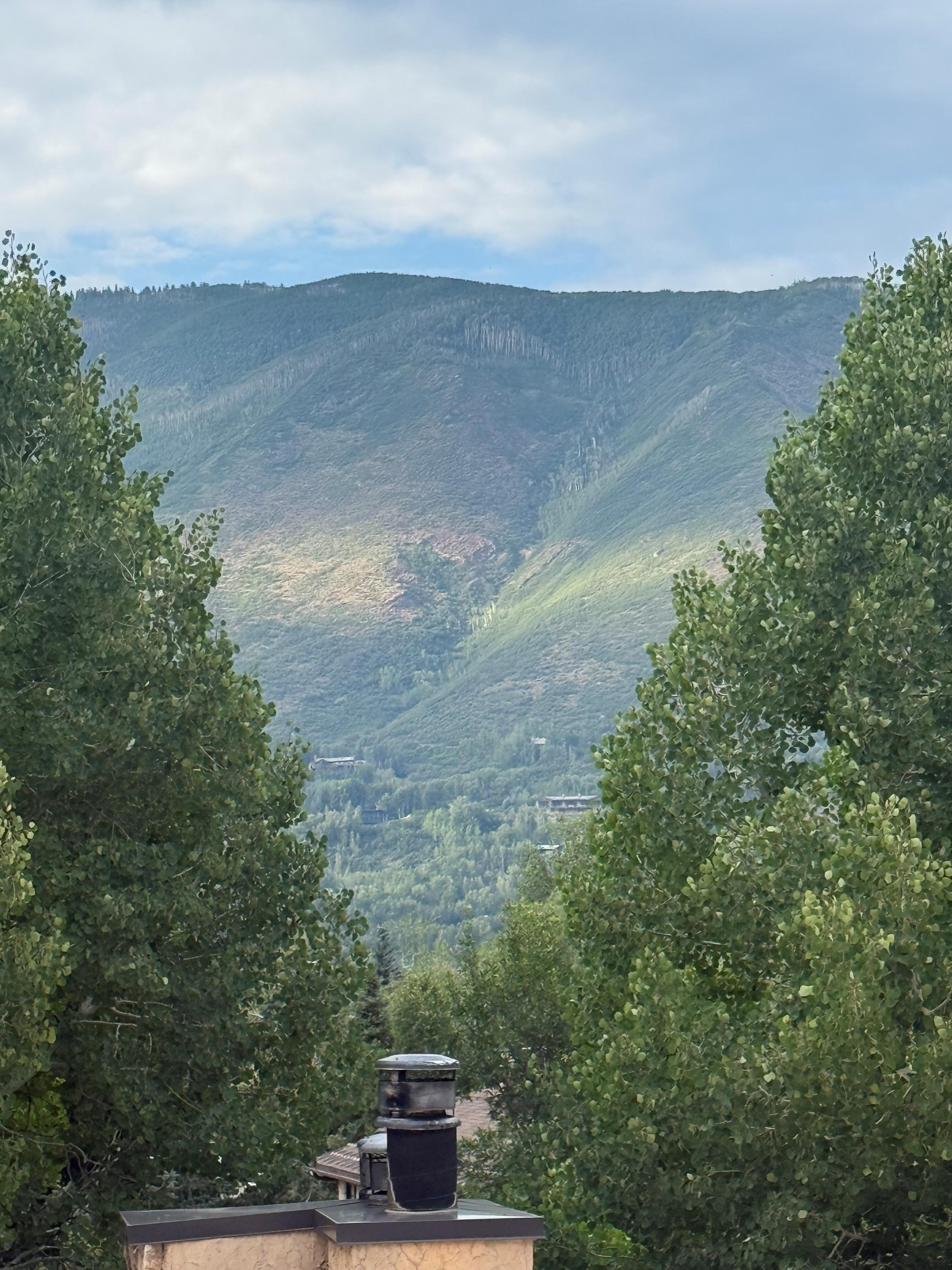 View from our 4th floor balcony