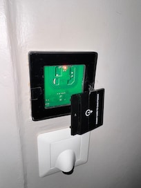 Need to insert card for light to work