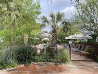 Pool area.