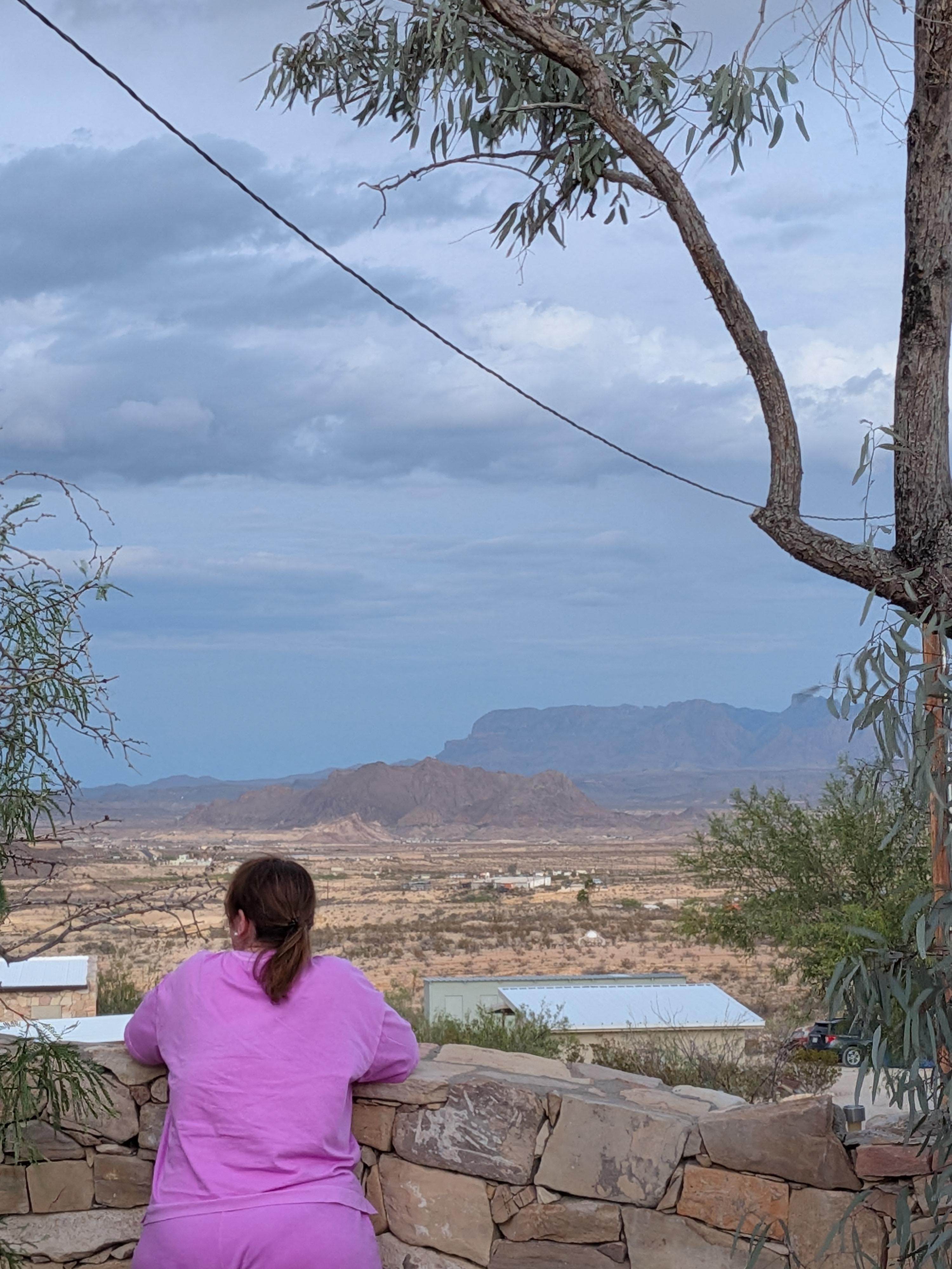 Great view from the courtyard.