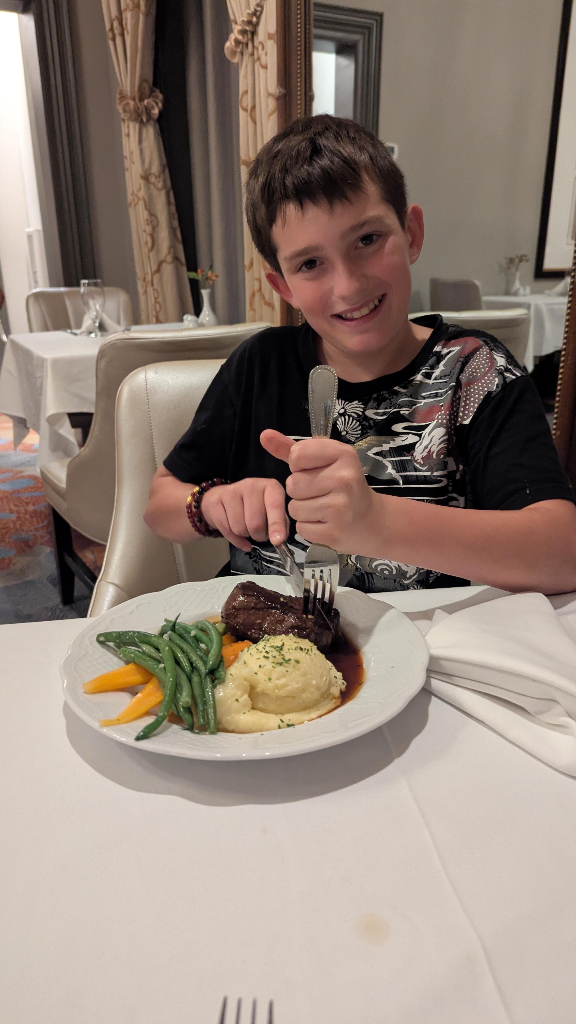 Filet Mignon was so good!