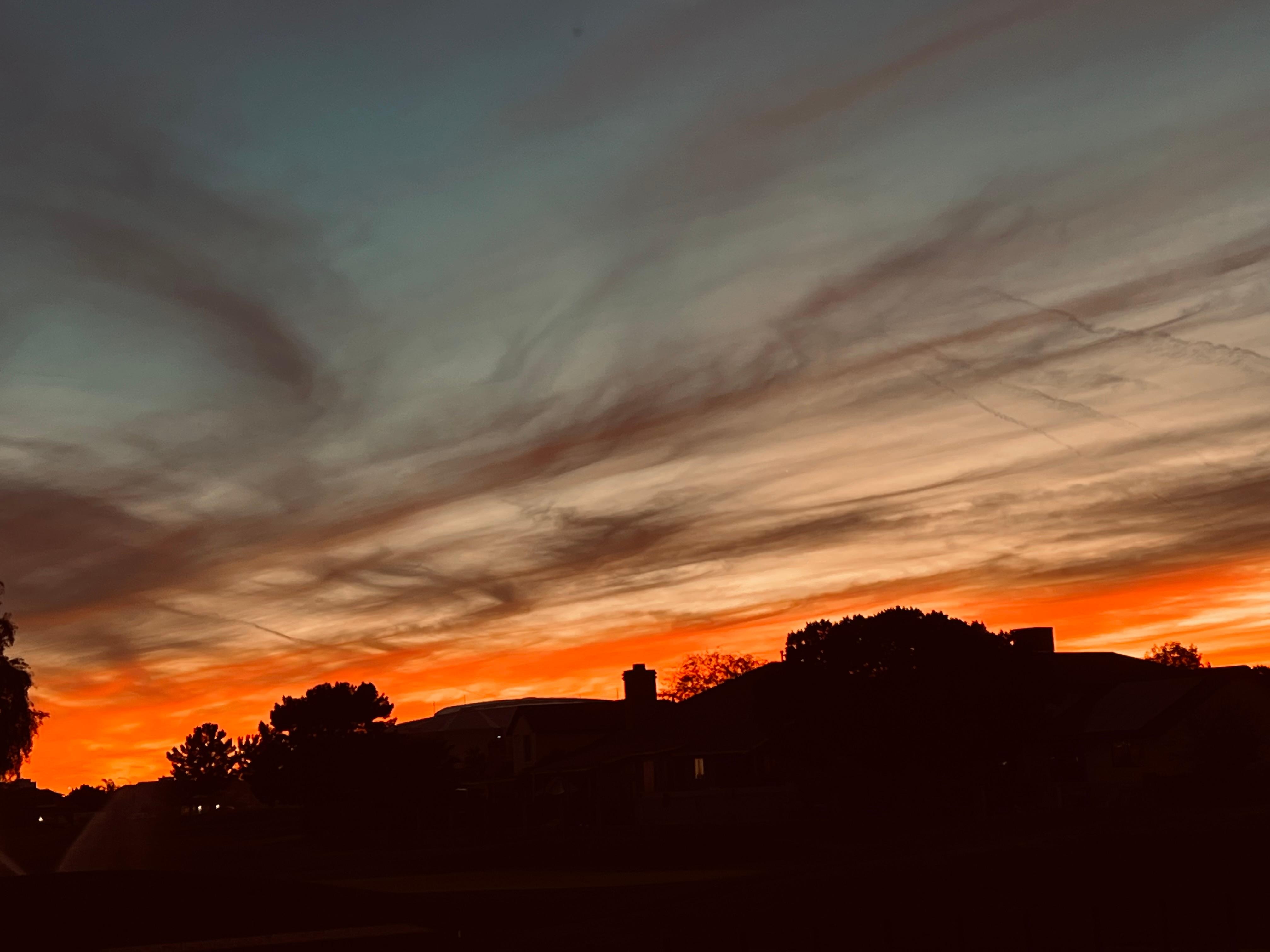 The outdoor space is very nice and the  sunsets are gorgeous from this home. 