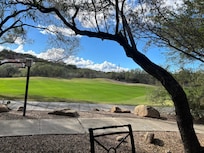 View of fairway from patio