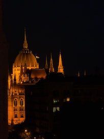 View from the ceranda at night