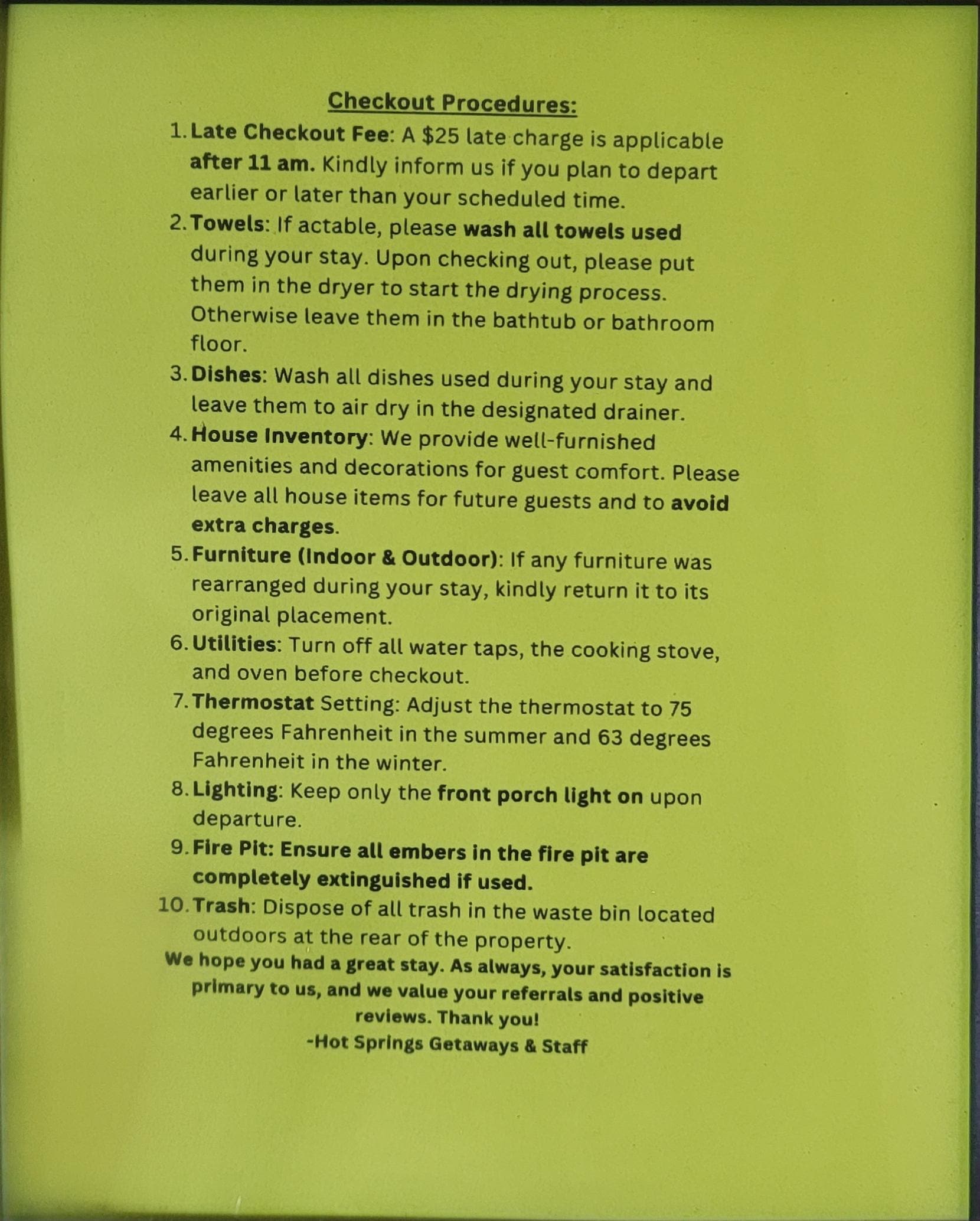 Was not a "well equiped" place