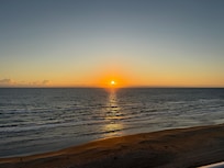 Just one of the many sunrises we have enjoyed from the balcony.