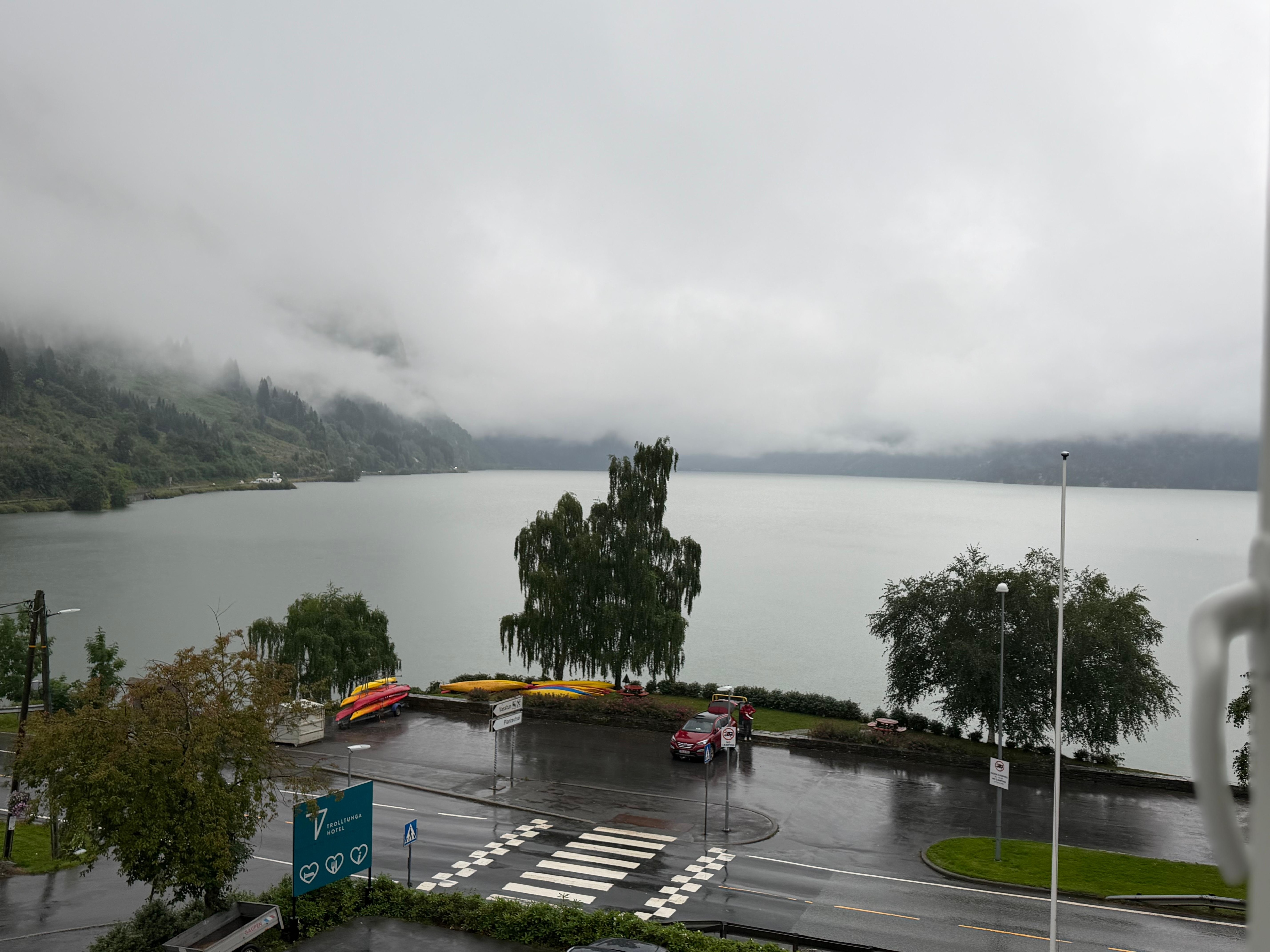 View from hotel.