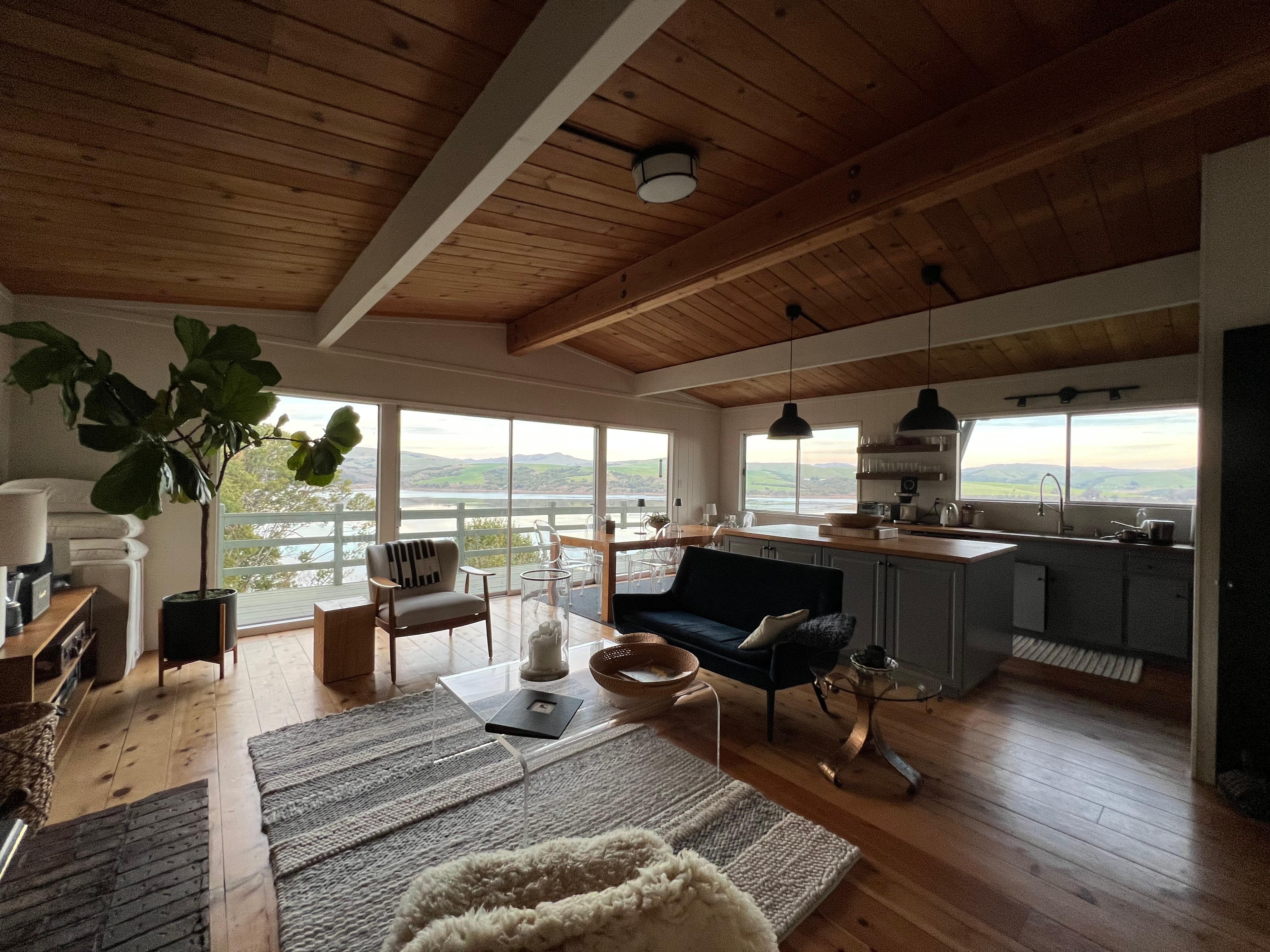 View from within the front door 