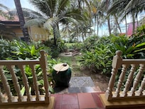 The view from the room.