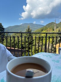 Ausblick von der Terrasse