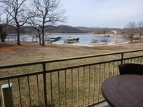 View from the private patio