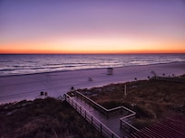 Sunset photo taken from our balcony.