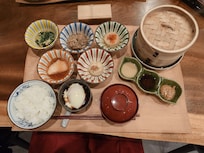 朝食も素敵でした。