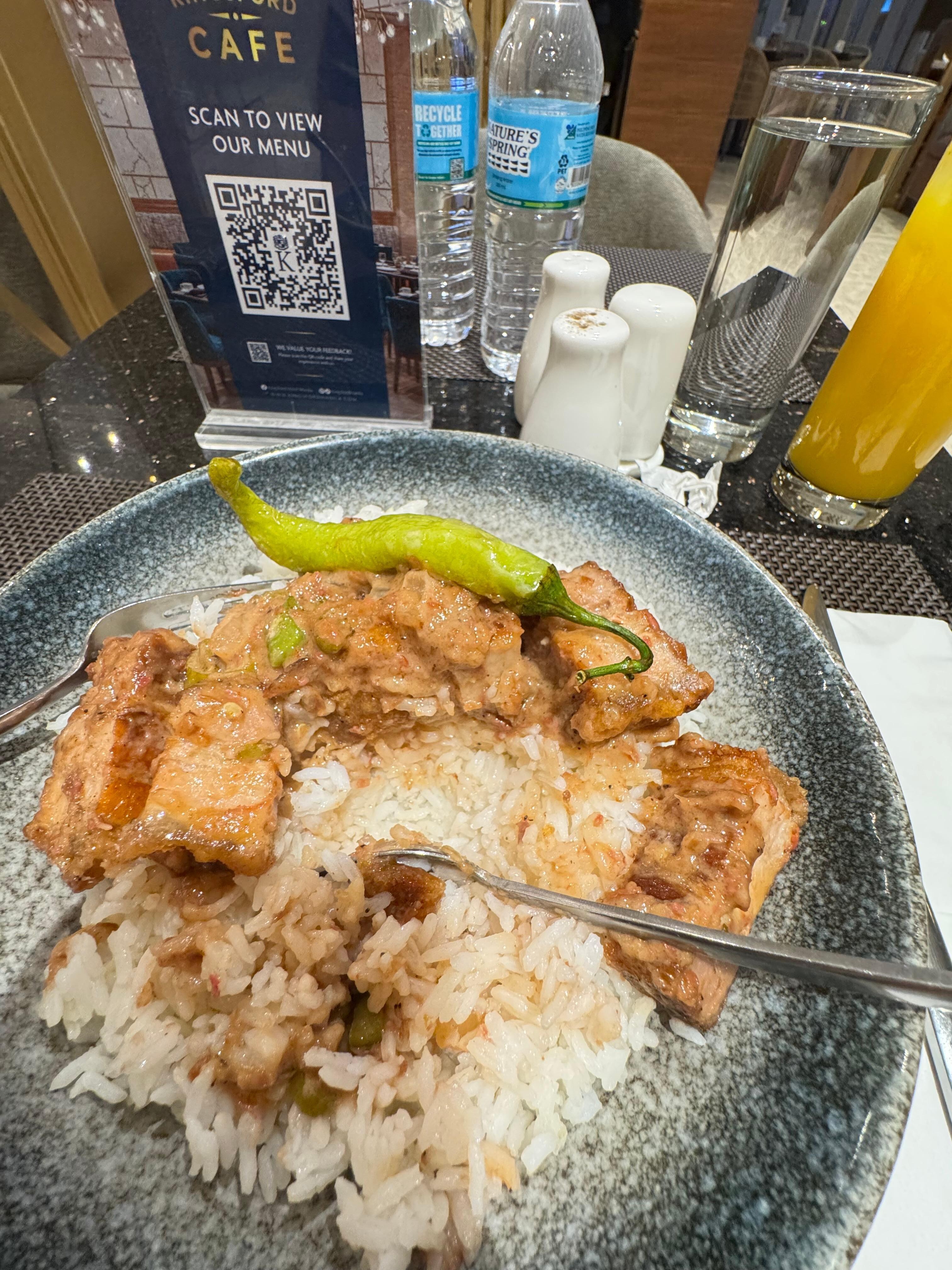 Soooo love their Bicol express.