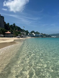 Doctors Cove, right across the street. Beautiful beach!