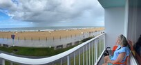 View from the balcony