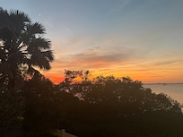 What a sunset from the balcony