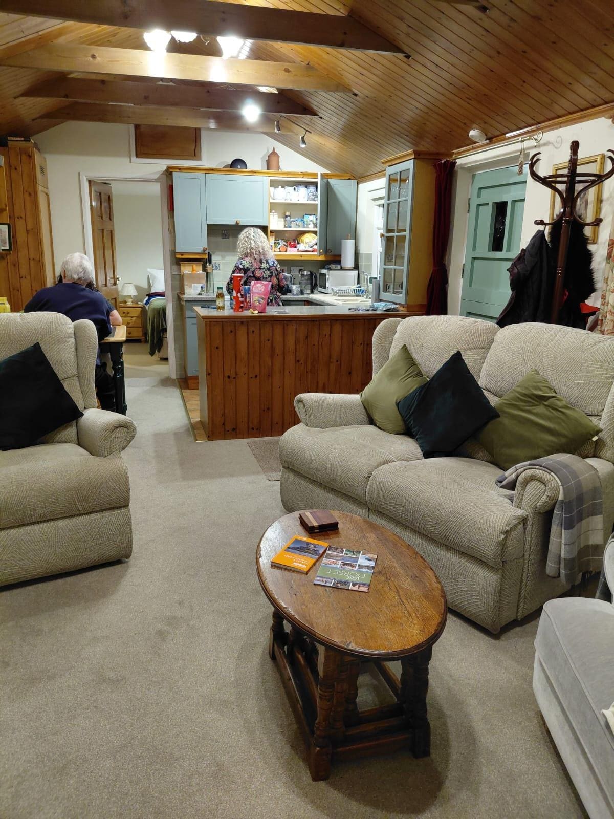 Making ourselves at home! 