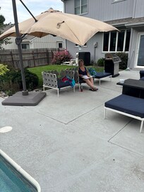 Bible study in the shade