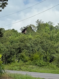 View of the property from the main road