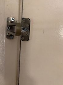 Broken door safety latch