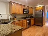 Fully equipped kitchen