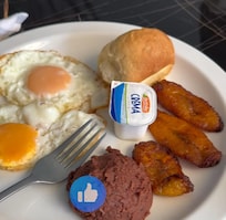 Esto fue del segundo dia en adelante la comida