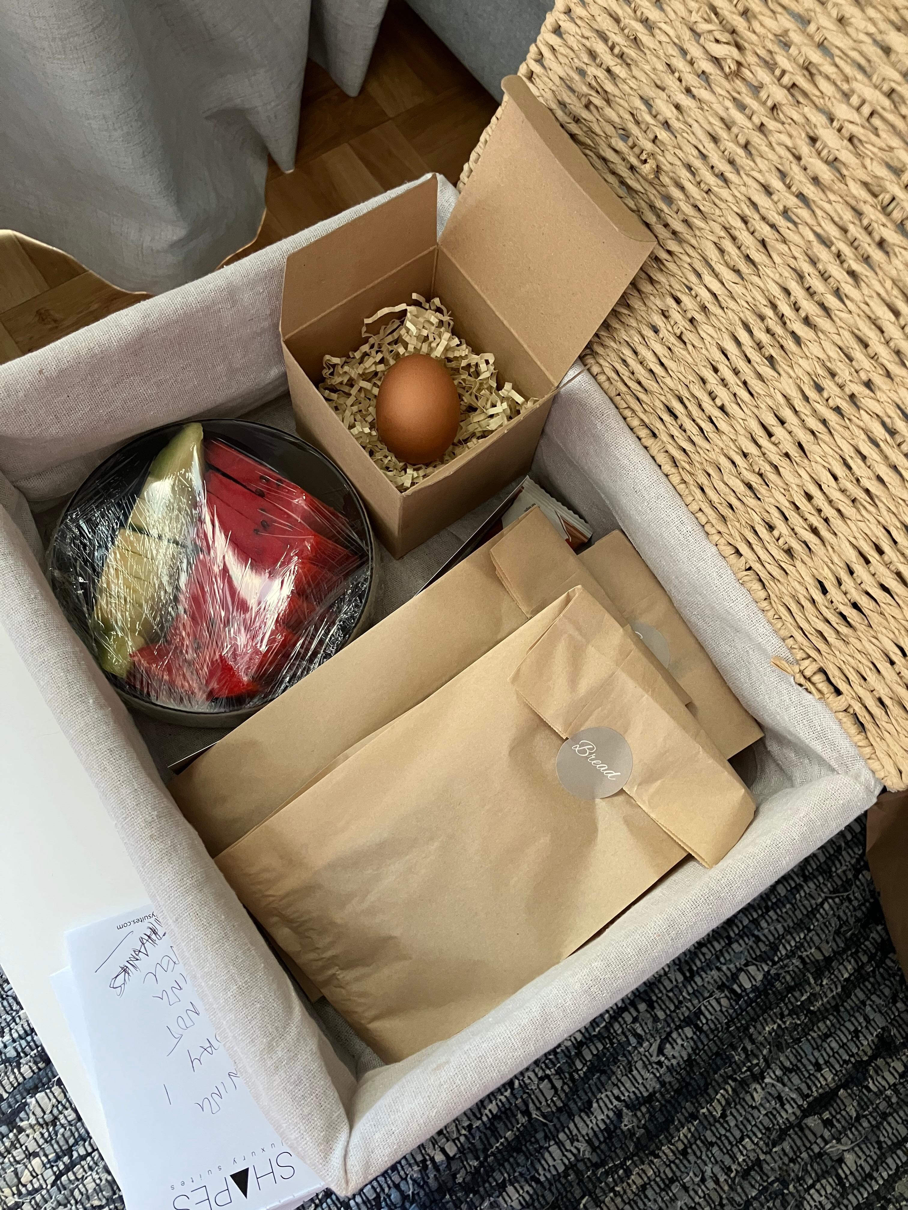 Breakfast basket!