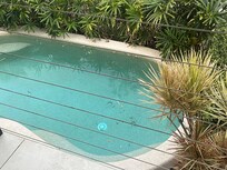 Pool at the front