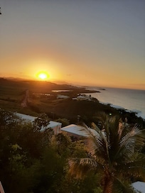 Sunset off the balcony