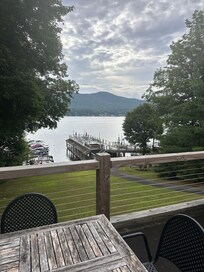 View from the upstairs deck