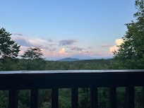 View from the porch swing