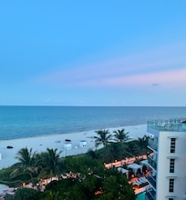 View from our balcony